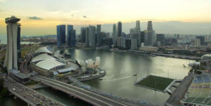 Najväčší plávajúci futbalový štadión je v Singapure! 02